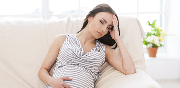 battling the morning sickness during pregnancy