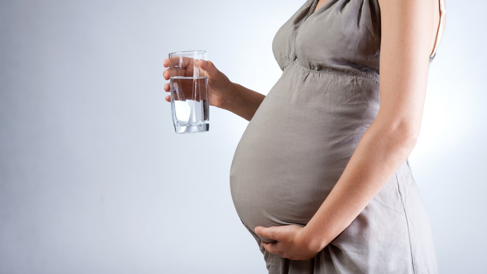 hot water in pregnancy