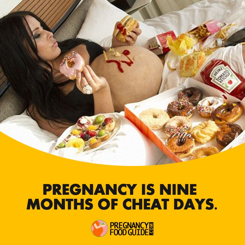 pregnancy cheat days