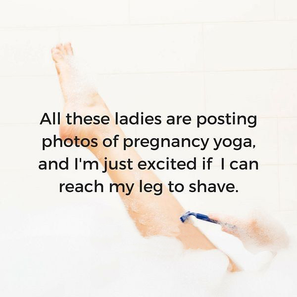 shave legs pregnancy