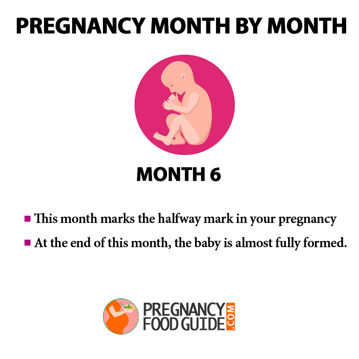 Pregnancy Month By Month – Baby Development 7