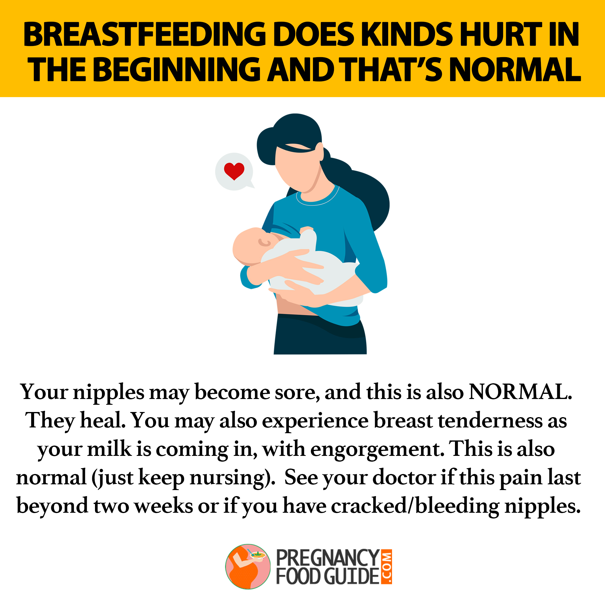 breastfeeding hurt