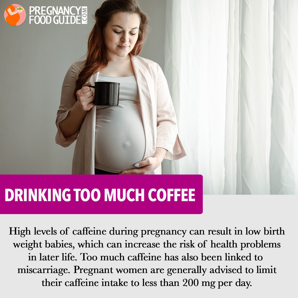 drinking too much coffee pregnancy