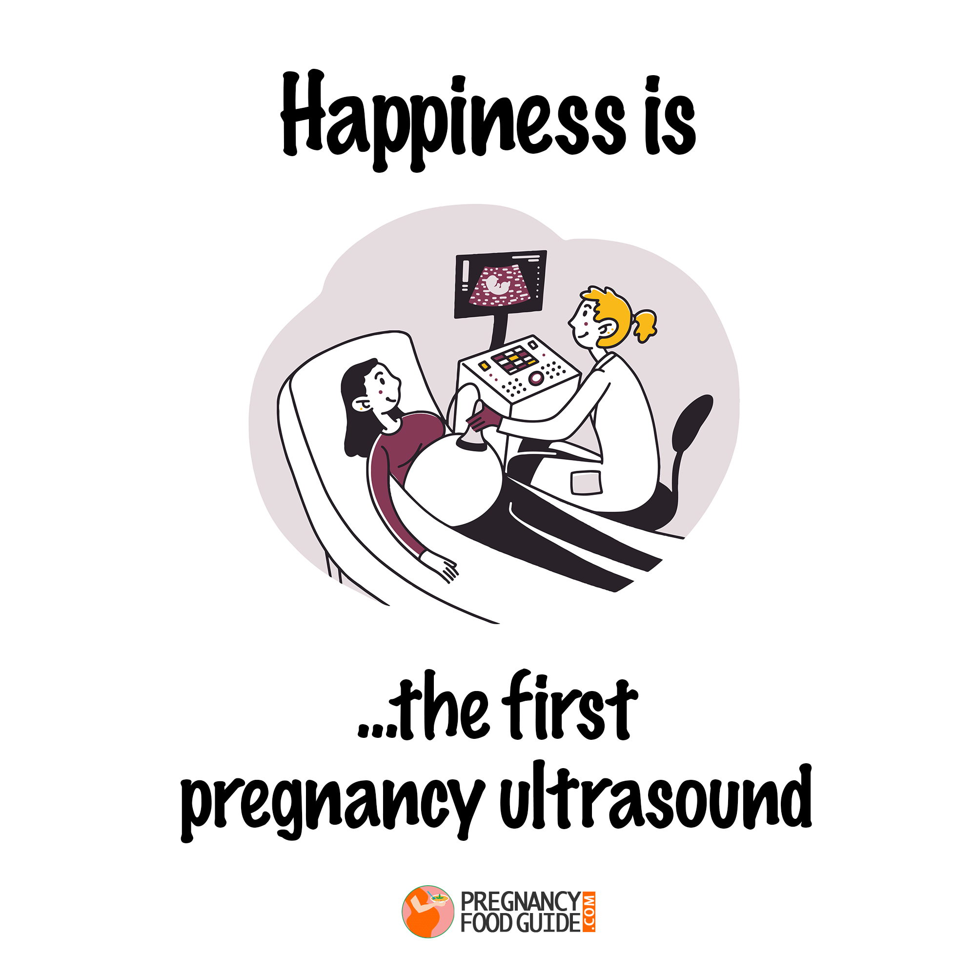 First pregnancy ultrasound