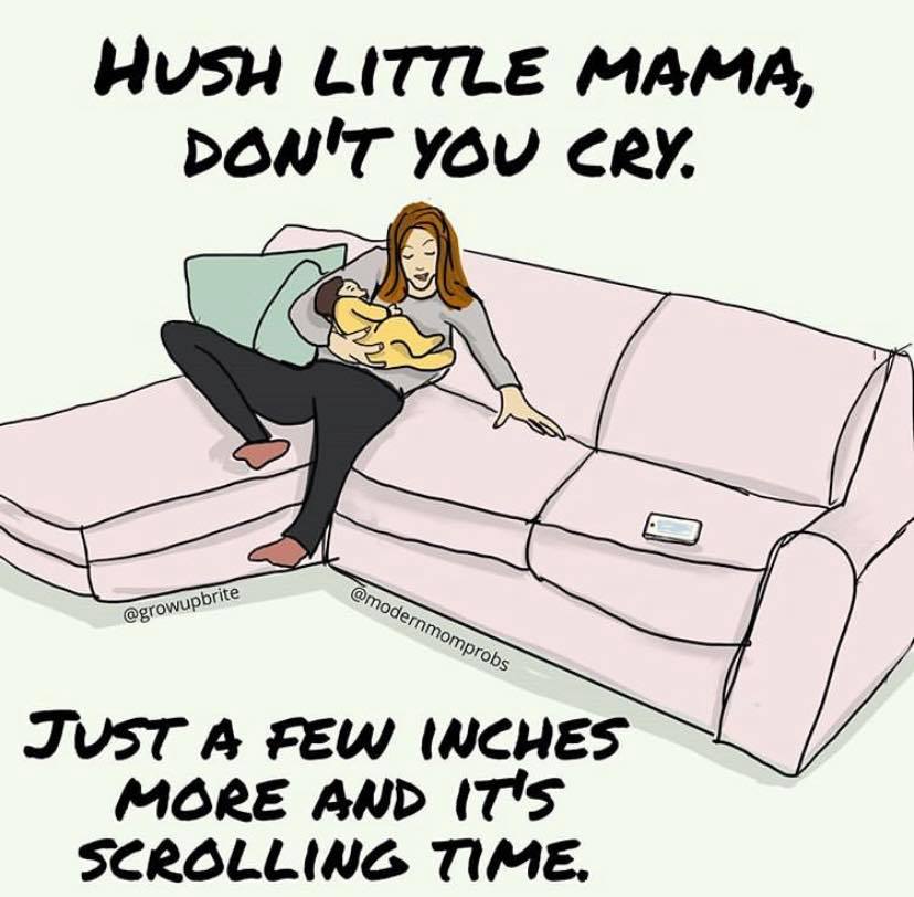 hush little mama