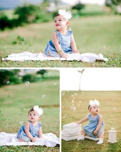 outdoor baby photoshoot