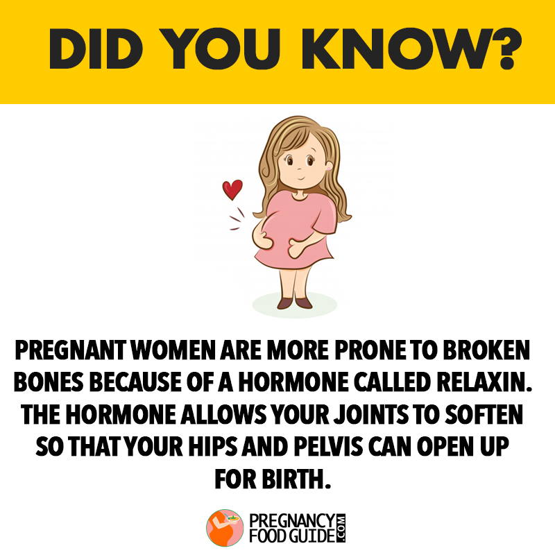 pregnancy broken bones