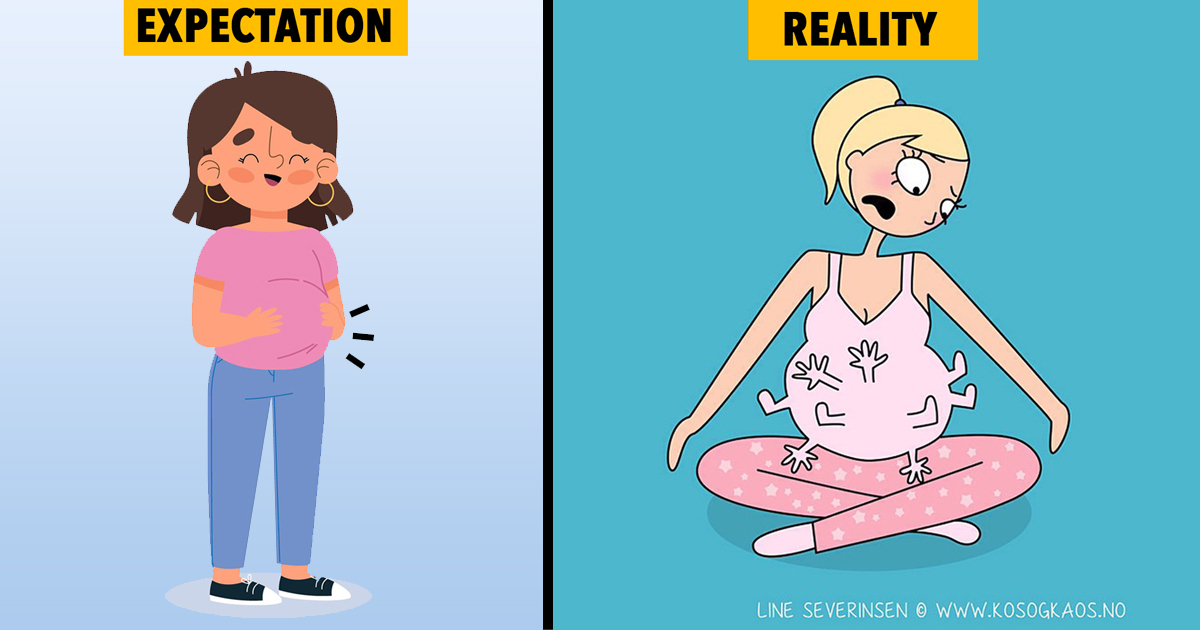 pregnancy expecation and reality