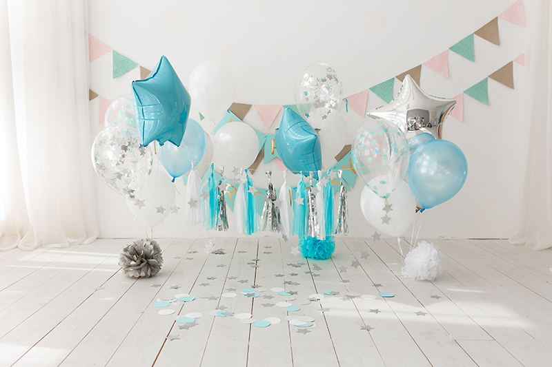 baby shower balloon decoration