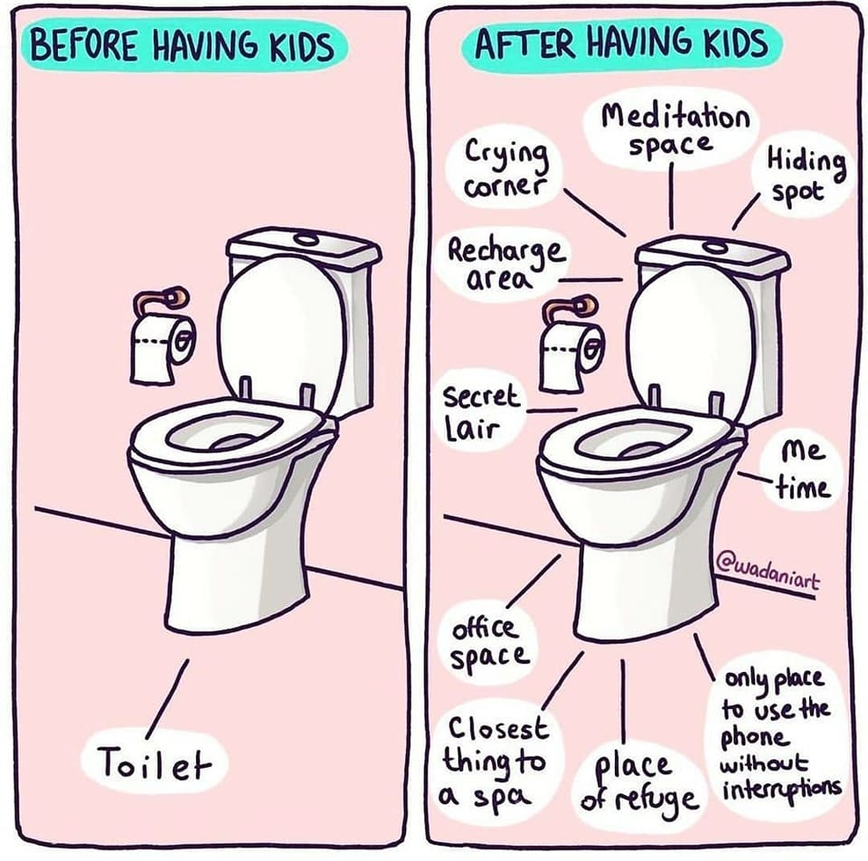 before kids after kids