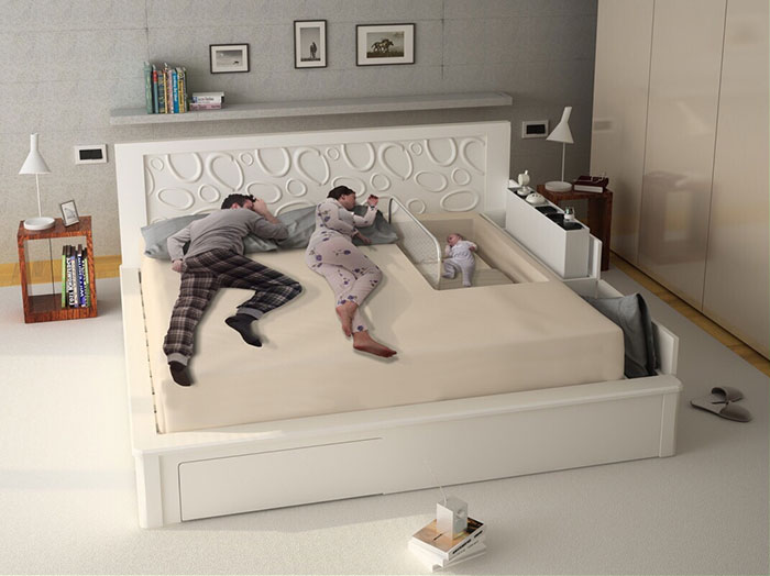 Bed for New Parents