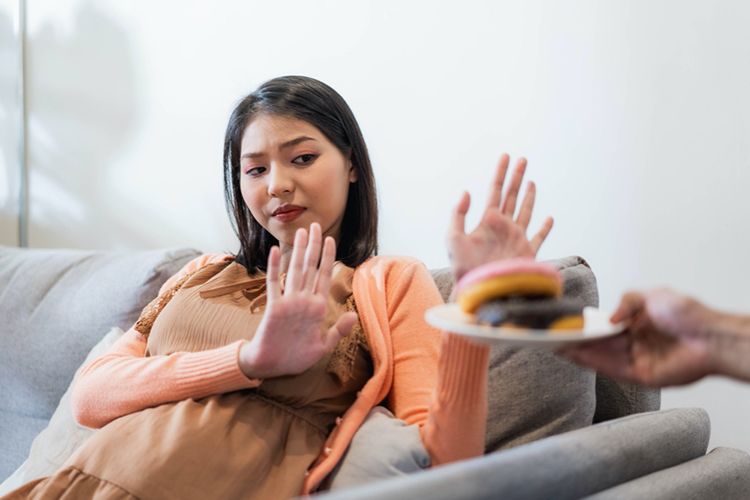 pregnant worried about eating