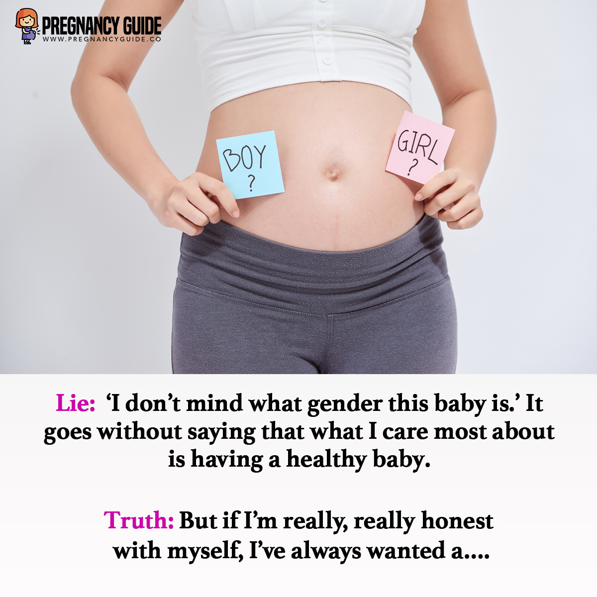 gender lie pregnancy