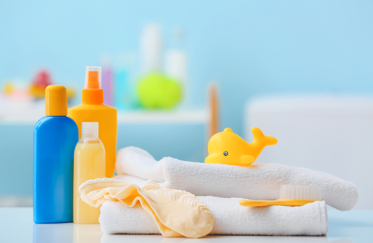 Bath accessories for baby