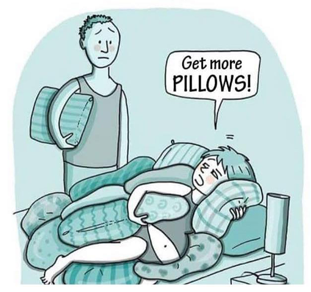 not enough pillow pregnancy