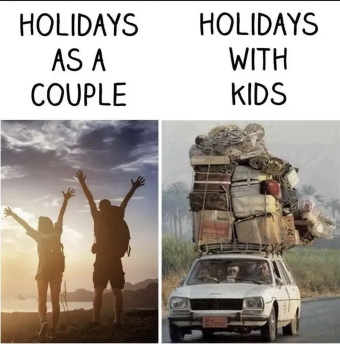 holiday before after kids
