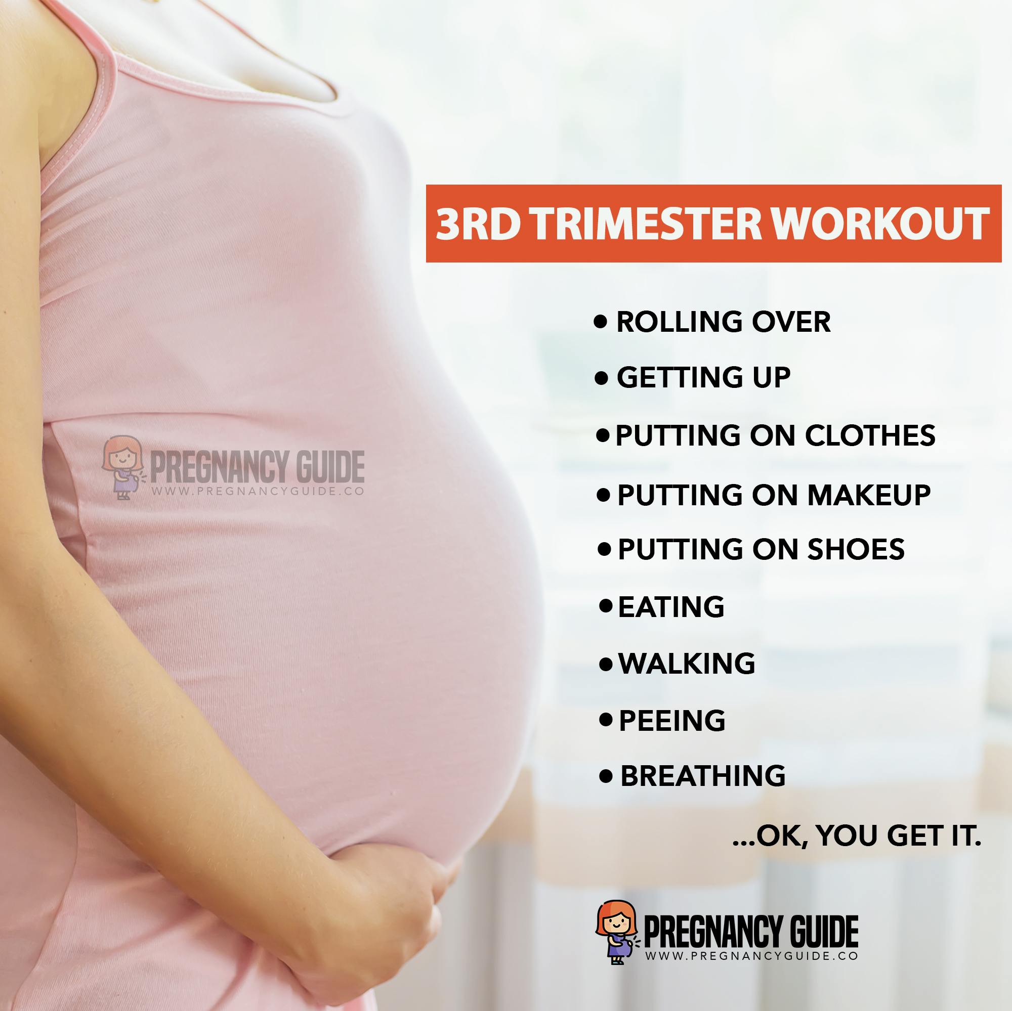 3rd trimester workout