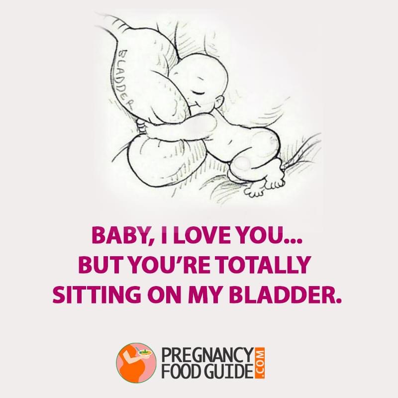 baby on bladder