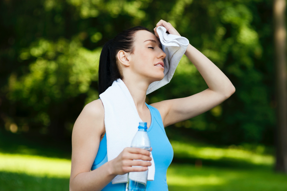 new mom tired after exercise